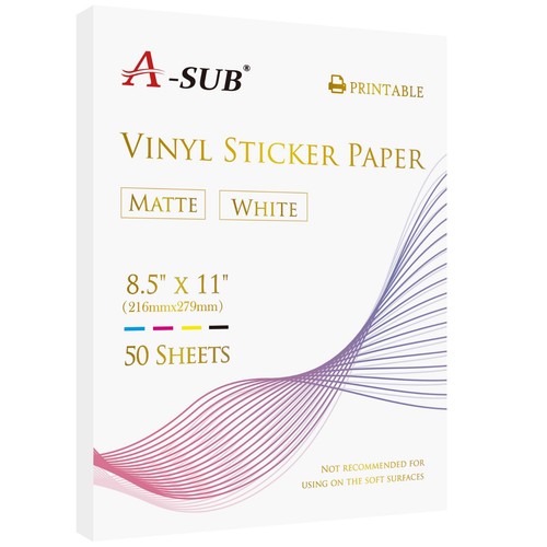Sub printable vinyl sticker - a-sub,
